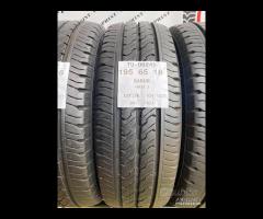 4 PNEUMATICI 195/65 R16C BARUM ESTIVE SEMINUOVE - 2