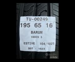 4 PNEUMATICI 195/65 R16C BARUM ESTIVE SEMINUOVE - 9