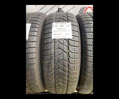 4 PNEUMATICI 215/60 R17 PIRELLI INVERNALI 80%