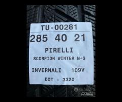 4 PNEUMATICI 285/40 R21 PIRELLI INVERNALI 85% - 10