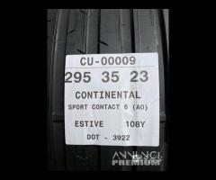 2 PNEUMATICI 295/35 R23 CONTINENTAL ESTIVE 85%