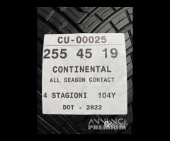 2 PNEUMATICI 255/45 R19 CONTINENTAL 4 STAGIONI 75% - 6