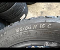 2 gomme 195/60 R16 C. Michelin 4 stagioni - 6