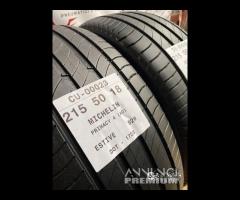 2 PNEUMATICI 215/50 R18 MICHELIN ESTIVE 75%