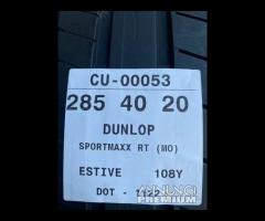 2 PNEUMATICI 285/40 R20 DUNLOP ESTIVE 85% - 4