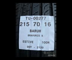 4 PNEUMATICI 215/70 R16 BARUM ESTIVE SEMINUOVE - 8