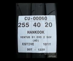 2 PNEUMATICI 255/40 R20 HANKOOK ESTIVE 75% - 4