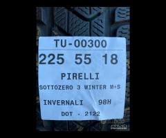 4 PNEUMATICI 225/55 R18 PIRELLI INVERNALI - 10