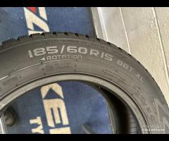 4 gomme 185/60 R15. Nokian Invernali al 95%