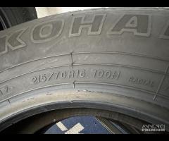 4 gomme 215/70 R16. Yokohama 4 stagioni - 4