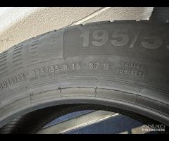 4 gomme 195/55 R16. Continental Estive al 80% - 6