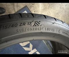 2 gomme 215/40 R17. Michelin Pilot Sport 4 - 7