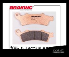 COPPIA PASTIGLIE SINTERIZZATE BRAKING