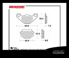 PASTIGLIE FRENO KYMCO AGILITY R16 125 2008 2009 20