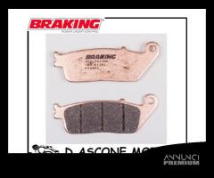 COPPIA PASTIGLIE SINTERIZZATE BRAKING