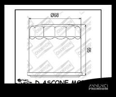 Champion - Filtro Olio Champion COF038 Suzuki Apri