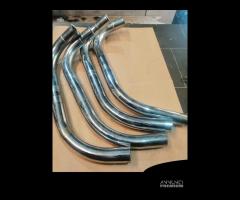 4 curve scarico per moto dm 35 cromate cagiva