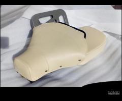 Coppia Selle Bianco Vespa 125 150 VBB GT SUPER GL