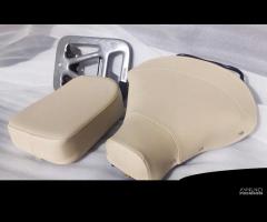 Coppia Selle Bianco Vespa 125 150 VBB GT SUPER GL - 6