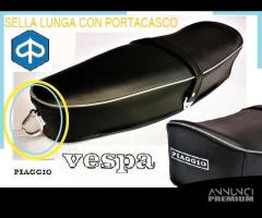 SELLA Biposto con PORTACASCO Vespa 50 R L Special