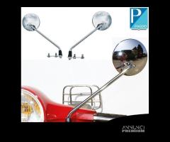 Coppia Portapacchi Cromati Vespa PX 125 150 200 PE - 9