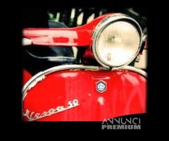 Manubrio NUOVO Vespa 50 N L R FAROTONDO dal '63 - 19