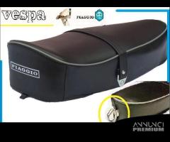 SELLA Lunga con PORTA CASCO Vespa 50 R L Special