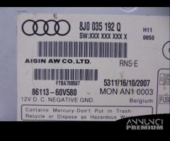 AUTORADIO E CARICATORE CD PER AUDI TT 8J 2009