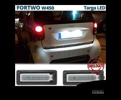 Luci Targa Led Smart Fortwo W450 Placchette Canbus