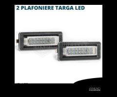 Luci Targa Led Smart Fortwo W450 Placchette Canbus