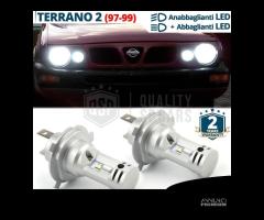 Kit Luci LED H4 Per Fari NISSAN TERRANO 2 97-99