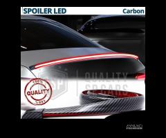 SPOILER LED Posteriore per BMW SERIE 5 Carbon Look