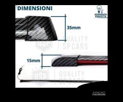 SPOILER LED Posteriore per BMW SERIE 5 Carbon Look - 11