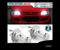 Kit LED H4 per MITSUBISHI SPACE STAR Luce Bianca