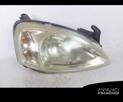 13115007 FANALE ANTERIORE DX OPEL CORSA (C) (2000>