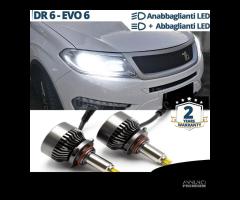 Kit LED HB3 CANbus per Fari DR 6 EVO 6 Luce Bianca