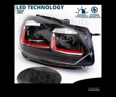 FARI LED Per Golf 6 TRASFORMAZIONE in Golf 7 GTI - 7