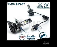 KIT LED H4 per Fari Suzuki Ignis 2 Luci Bianche