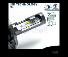 KIT LED H4 per Fari Suzuki Ignis 2 Luci Bianche - 7