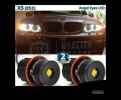 ANGEL EYES LED PER Bmw X5 E53 Luci Posizione CANbu