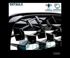 GRIGLIA Anteriore BMW X1 F48 19-22 Nera Diamond - 9