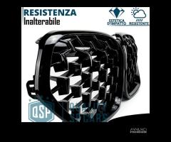 GRIGLIA Anteriore BMW X1 F48 19-22 Nera Diamond - 10