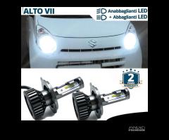 KIT LED H4 per Suzuki Alto 7 Luci Bianche CANbus