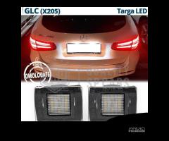 Luci Targa LED Mercedes GLC X253 Placchette CANbus - 1