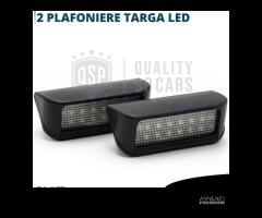 Placchette Luci Targa LED Per Citroen Omologate - 2