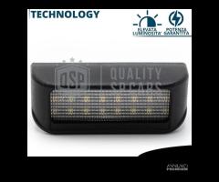 Placchette Luci Targa LED Per Citroen Omologate - 6