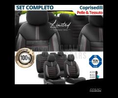 COPRISEDILI per Alfa Romeo Stelvio Tessuto ePelle - 1