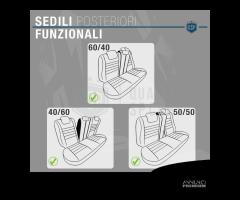 COPRISEDILI per Alfa Romeo 159 in Tessuto ePelle - 14