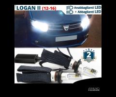 Kit Luci LED H4 per Dacia LOGAN II CANbus 6500K