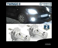 Lampadine LED H4 per RENAULT TWINGO 2 Luce Bianca